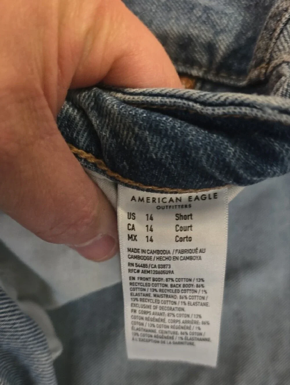 American Eagle Outfitters Curvy Stovepipe Jeans - Picture 4 of 5